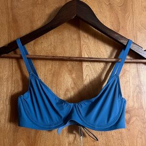 SKIMS jelly sheer underwire bra 32B in Ocean